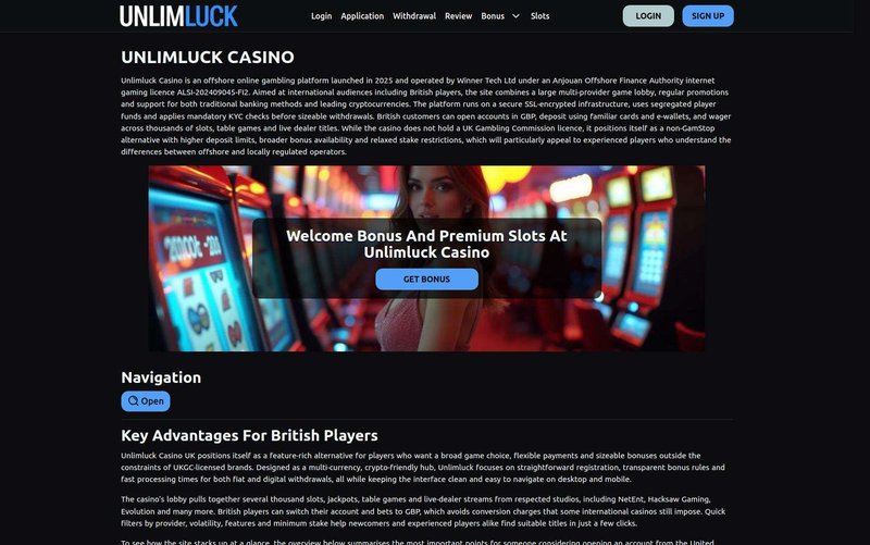 Unlimluck casino login in United Kingdom Unlimluck casino login in United Kingdom